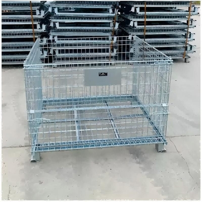 Conventional Galvanized Wire Mesh Container For Cargo Transport And Storage Solutions