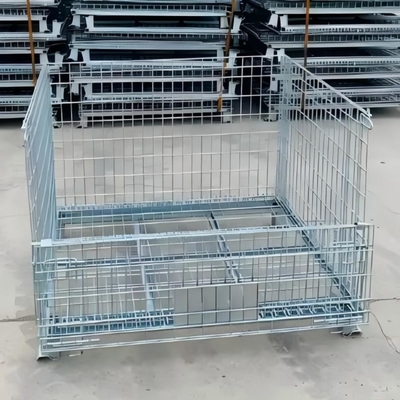 Conventional Galvanized Wire Mesh Container For Cargo Transport And Storage Solutions