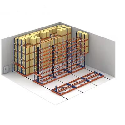 Sistem rak gudang mobil baja yang dapat disesuaikan