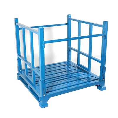 High Density Warehouse Stacking Racks , Truck Spare Metal Stacking Shelves