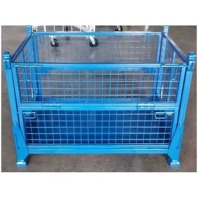 Heavy Duty Mesh Stillage Dengan Kapasitas Beban 1000kg Dan Powder Coating