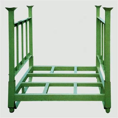 1500kg Beban Beban Terkunci Terbuka Rak Penyimpanan Stacking Baja Untuk Gudang Logistik