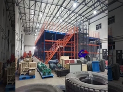 Sistem Platform Mezzanine Decking yang dapat disesuaikan dengan Lapisan Serbuk Q235B